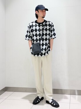 4yato Komatsubaraさん（メンズ・172cm）の夏コーディネート