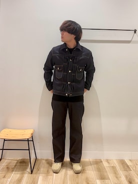 4yato Komatsubaraさん（メンズ・172cm）の冬コーディネート