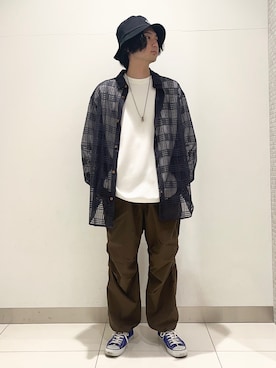 4yato Komatsubaraさん（メンズ・172cm）の春コーディネート