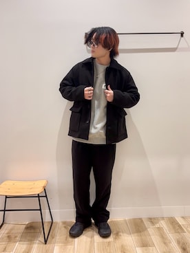 4yato Komatsubaraさん（メンズ・172cm）の冬コーディネート