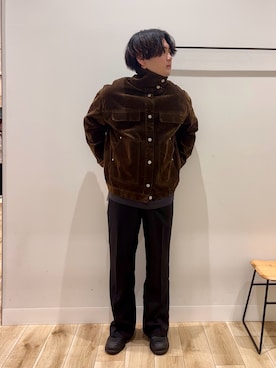 4yato Komatsubaraさん（メンズ・172cm）の冬コーディネート