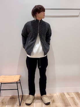 4yato Komatsubaraさん（メンズ・172cm）の冬コーディネート