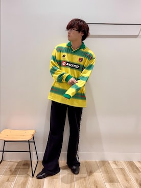 「アイテム（その他シューズ）」を使った、4yato Komatsubaraさん（メンズ・172cm）の秋コーディネート