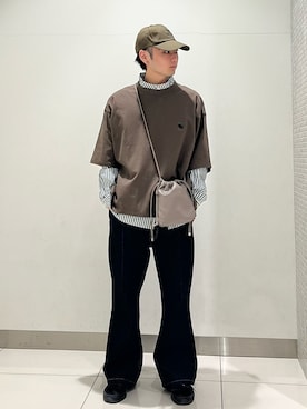 4yato Komatsubaraさん（メンズ・172cm）の冬コーディネート