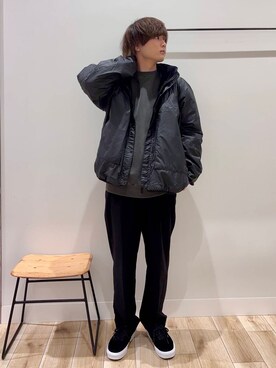 4yato Komatsubaraさん（メンズ・172cm）の冬コーディネート