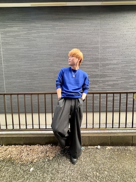4yato Komatsubaraさん（メンズ・172cm）の秋コーディネート