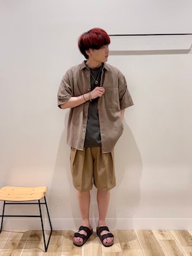 「Wrangler」｜4yato Komatsubaraさん（メンズ・172cm）の夏コーディネート