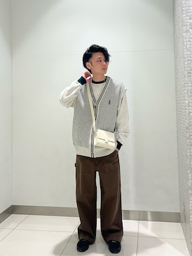 4yato Komatsubaraさん（メンズ・172cm）の冬コーディネート