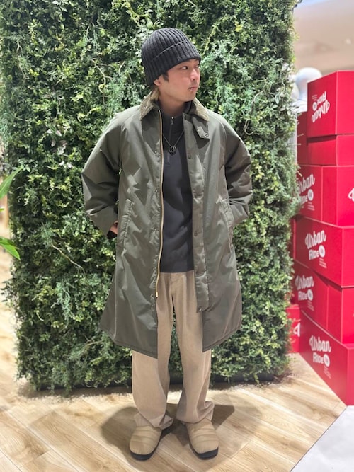 Barbour ステンカラーコート コート Barbour EXMOOR CASUAL COAT