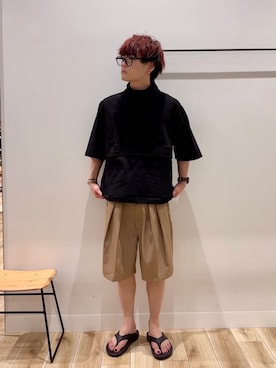 「Wrangler」｜4yato Komatsubaraさん（メンズ・172cm）の夏コーディネート