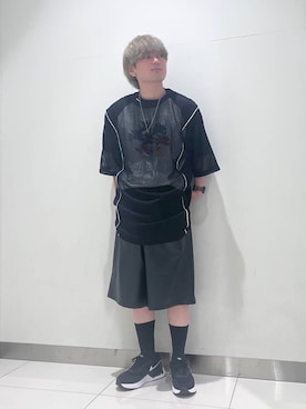 4yato Komatsubaraさん（メンズ・172cm）の夏コーディネート