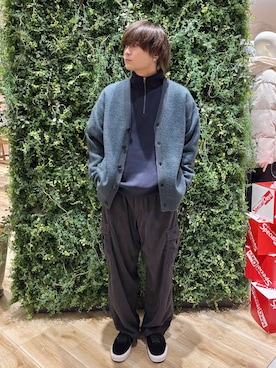 「STONEMASTER（ストーンマスター ）のアイテム」を使った、4yato Komatsubaraさん（メンズ・172cm）の冬コーディネート