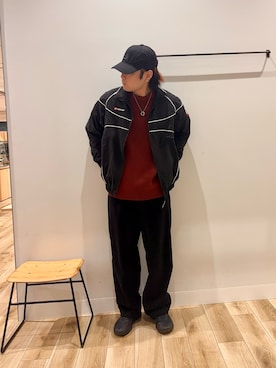 「URBAN RESEARCH」｜「アイテム（ジャケット/アウター）」を使った、4yato Komatsubaraさん（メンズ・172cm）の冬コーディネート