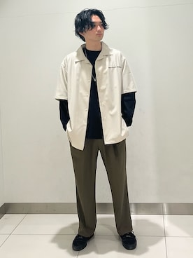 4yato Komatsubaraさん（メンズ・172cm）の春コーディネート