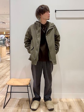 4yato Komatsubaraさん（メンズ・172cm）の冬コーディネート