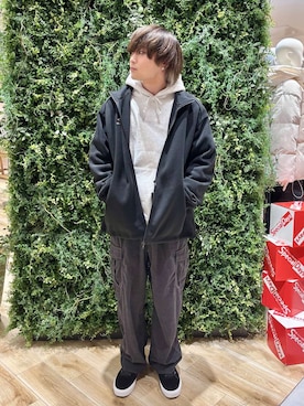 「STONEMASTER（ストーンマスター ）のアイテム」を使った、4yato Komatsubaraさん（メンズ・172cm）の冬コーディネート