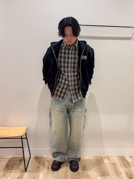 4yato Komatsubaraさん（メンズ・172cm）の春コーディネート