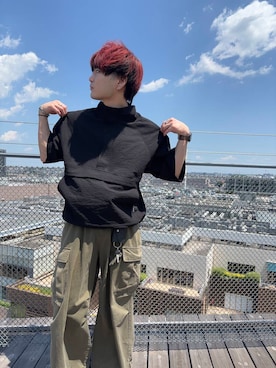 4yato Komatsubaraさん（メンズ・172cm）の夏コーディネート