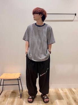 「URBANRESEARCH」｜4yato Komatsubaraさん（メンズ・172cm）の夏コーディネート