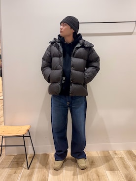 「アイテム（その他シューズ）」を使った、4yato Komatsubaraさん（メンズ・172cm・20代）の秋コーディネート