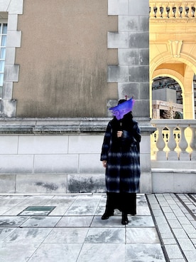 「Church's（チャーチ）の＜Church’s（チャーチ）＞NIRAH2 ブーツ（ブーツ、ブラック系）」を使った、waka__sanさん（レディース・162cm）の冬コーディネート