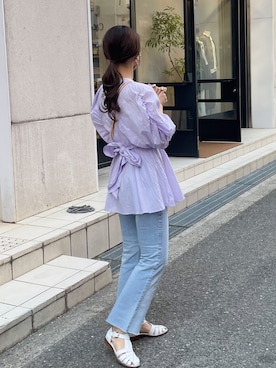 yunaさん（レディース・161cm）の春コーディネート