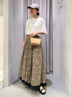 「PICHE ABAHOUSE（ピシェ アバハウス）のアイテム」を使った、yunaさん（レディース・161cm）の春コーディネート