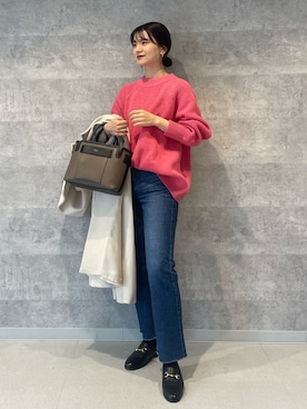 yunaさん（レディース・161cm）の冬コーディネート