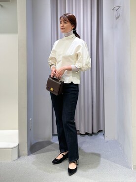 「PICHE ABAHOUSE（ピシェ アバハウス）のアイテム」を使った、yunaさん（レディース・161cm）の冬コーディネート