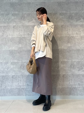 yunaさん(レディース・161cm)の秋コーディネート