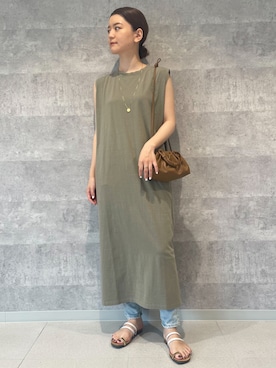 yunaさん（レディース・161cm）の夏コーディネート