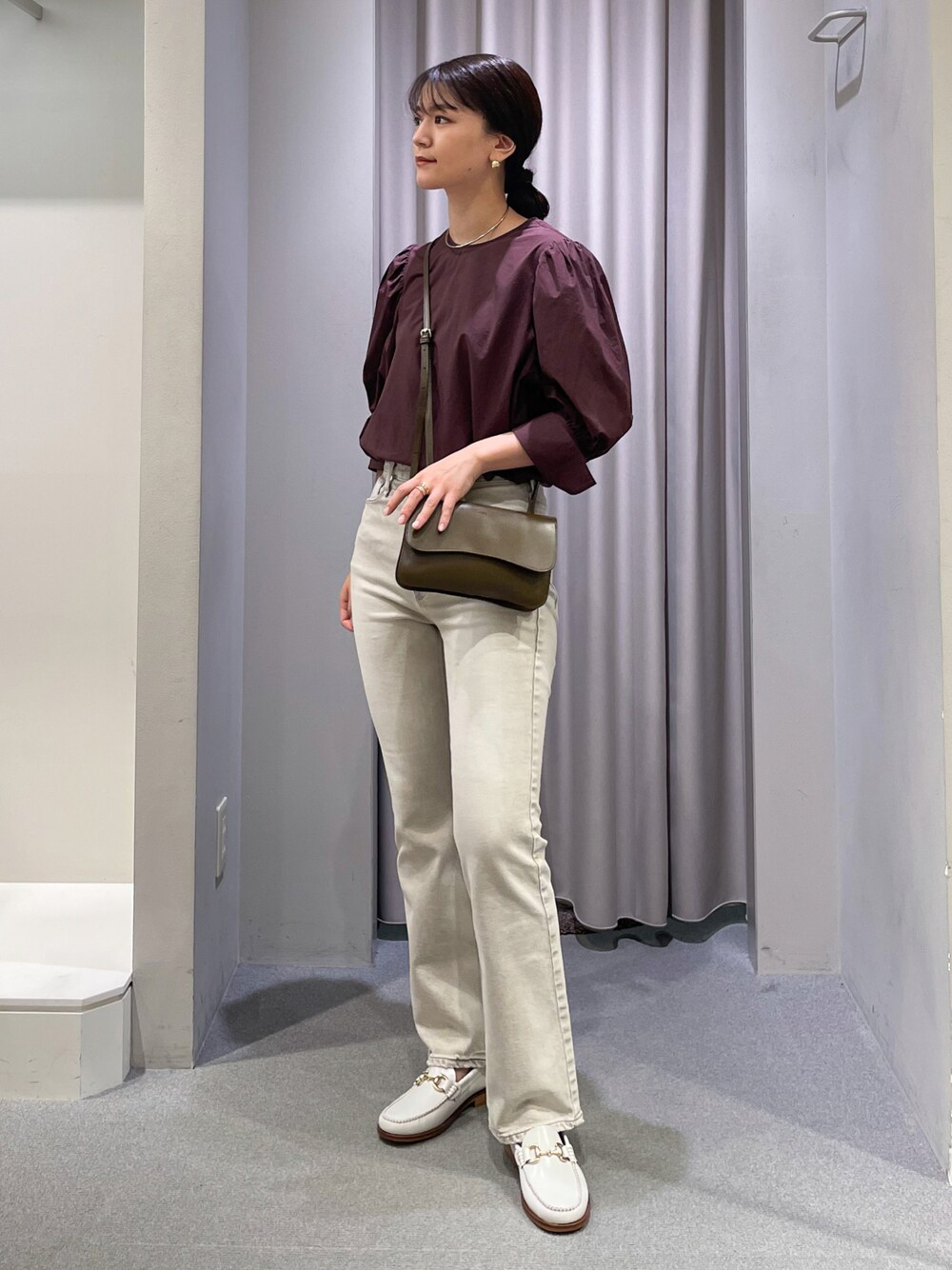 パンツ upper hights THE H-RISE BIRKIN FLOW 23 セール】upper hights THE H-RISE BIRKINフレアデニム（デニム