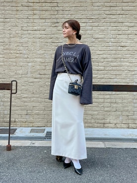 yunaさん（レディース・161cm）の冬コーディネート