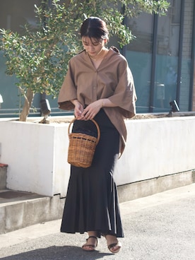 yunaさん（レディース・161cm）の夏コーディネート