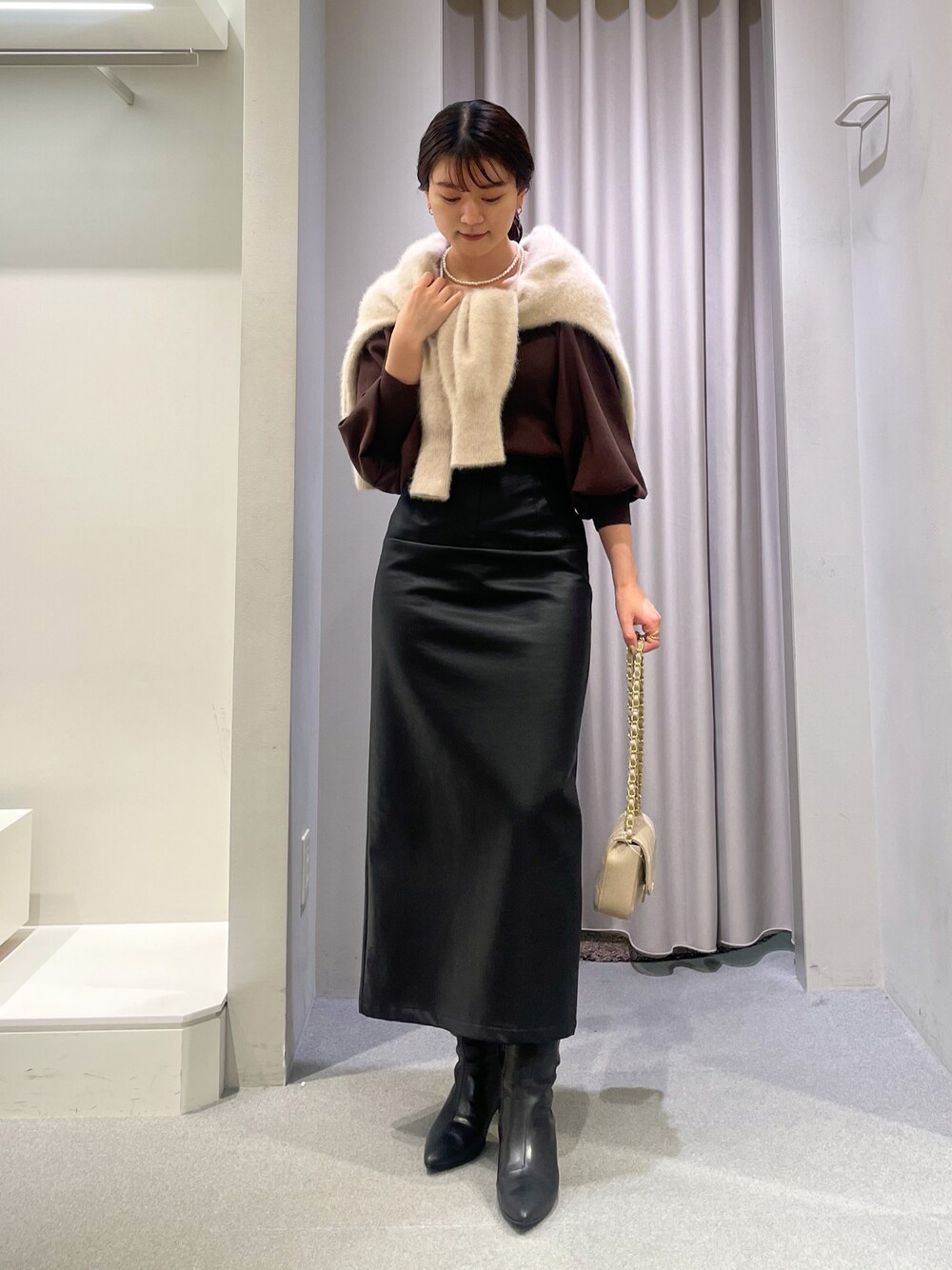 フォックス＆ラクーン パフスリーブニットプルオーバー フォックス＆ラクーンパフスリーブニットプルオーバー｜OUTLET