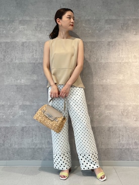 yunaさん（レディース・161cm）の夏コーディネート