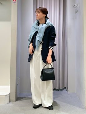 yunaさん（レディース・161cm）の冬コーディネート