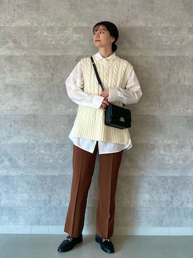 yunaさん（レディース・161cm）の秋コーディネート