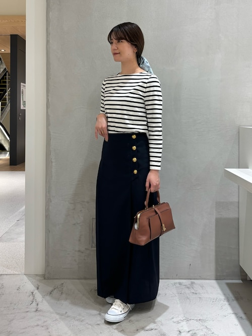 ルージュヴィフラクレ✨ラッププリーツボタンスカート ¥24,200(税込) Rouge vif la cle｜【セットアップ対応】ラッププリーツボタン