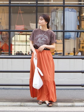 yunaさん（レディース・161cm）の夏コーディネート