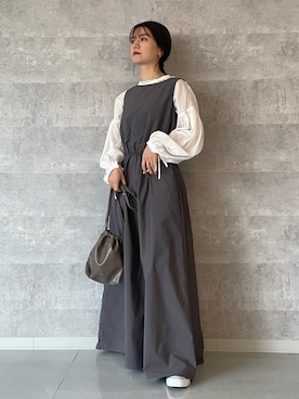 yunaさん(レディース・161cm)の冬コーディネート