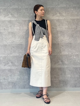 yunaさん（レディース・161cm）の夏コーディネート