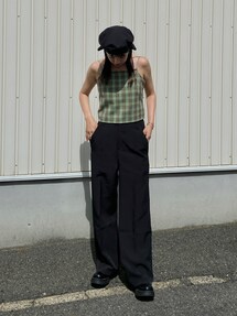 ＜Steven Alan＞CHECK CAMISORE/キャミソール Steven Alan（スティーブンアラン）の「＜Steven Alan＞CHECK