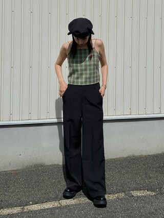 ＜Steven Alan＞CHECK CAMISORE/キャミソール Steven Alan（スティーブンアラン）の「＜Steven Alan＞CHECK