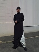 ENOF（イナフ）の「slit dress（ワンピース）」 - WEAR