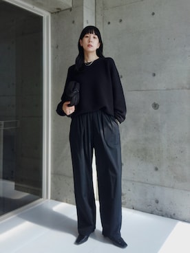「アイテム（ネックレス）」を使った、RIKAさん（レディース・168cm・30代）の夏コーディネート