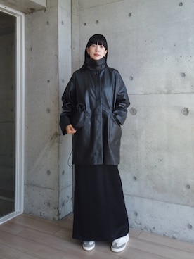 「アイテム（ブルゾン）」を使った、RIKAさん（レディース・168cm）の秋コーディネート