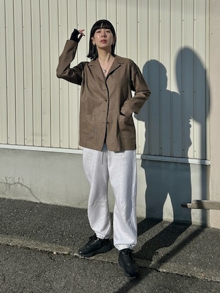 【新品未使用】ROKU 6 ロク スウェット PUNK SWEAT 6】 ＜6(ROKU)＞JOHN HOLMSTROM PUNK SWEAT OULLOVER/スウェット
