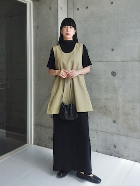 RIKAさん（レディース・168cm）の春コーディネート
