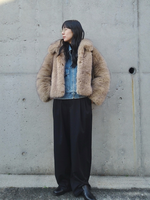 Egg Fur Coat（ムートンコート）｜leinwande（ラインヴァンド）の